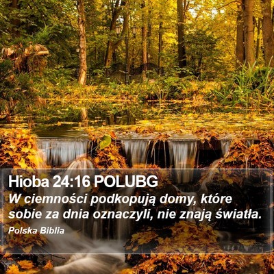 Hioba 24:16 POLUBG Bible Verse Image