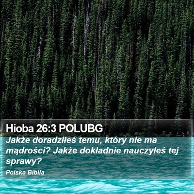 Hioba 26:3 POLUBG Bible Verse Image