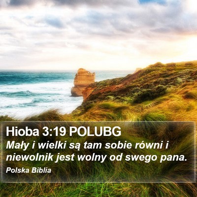 Hioba 3:19 POLUBG Bible Verse Image