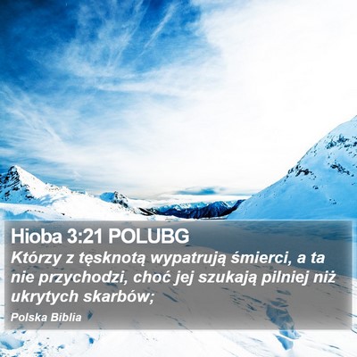 Hioba 3:21 POLUBG Bible Verse Image
