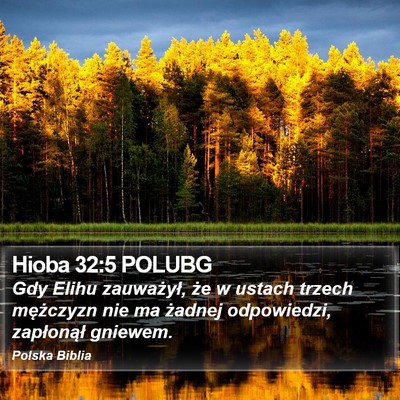 Hioba 32:5 POLUBG Bible Verse Image