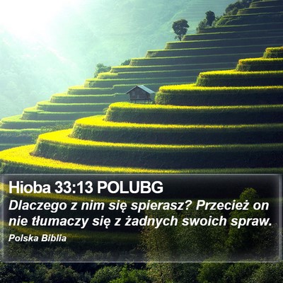 Hioba 33:13 POLUBG Bible Verse Image
