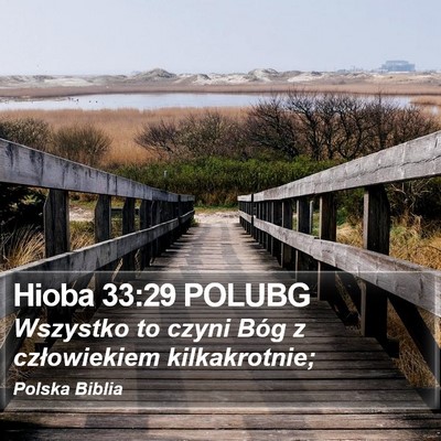 Hioba 33:29 POLUBG Bible Verse Image
