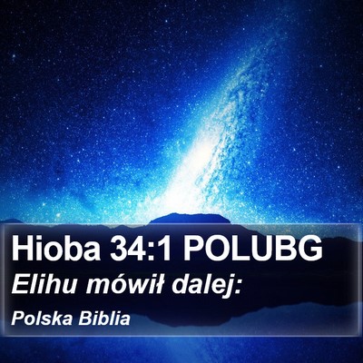 Hioba 34:1 POLUBG Bible Verse Image