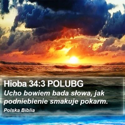 Hioba 34:3 POLUBG Bible Verse Image