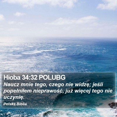 Hioba 34:32 POLUBG Bible Verse Image
