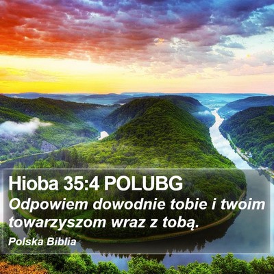 Hioba 35:4 POLUBG Bible Verse Image
