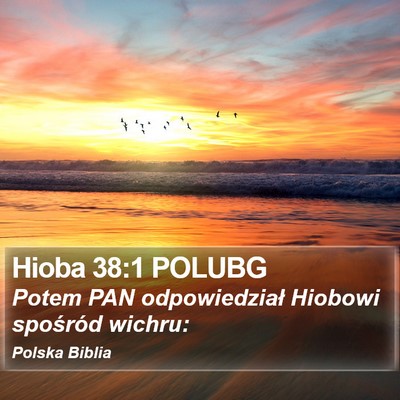 Hioba 38:1 POLUBG Bible Verse Image