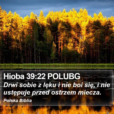 Hioba 39:22 POLUBG Bible Verse Image