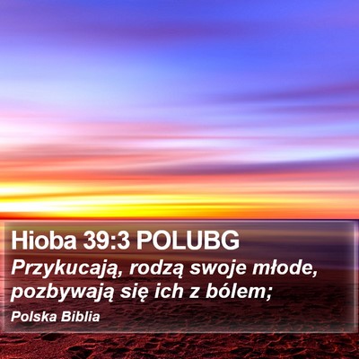 Hioba 39:3 POLUBG Bible Verse Image