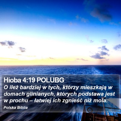 Hioba 4:19 POLUBG Bible Verse Image