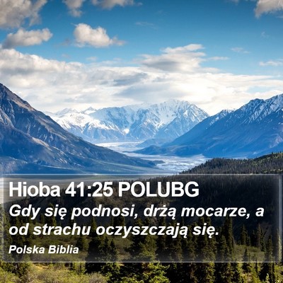 Hioba 41:25 POLUBG Bible Verse Image