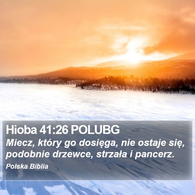 Hioba 41:26 POLUBG Bible Verse Image