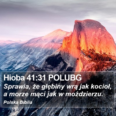 Hioba 41:31 POLUBG Bible Verse Image