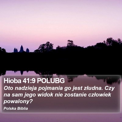 Hioba 41:9 POLUBG Bible Verse Image