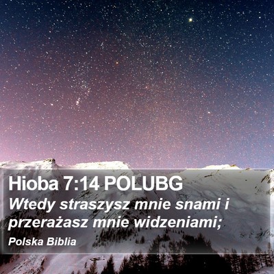 Hioba 7:14 POLUBG Bible Verse Image