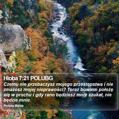 Hioba 7:21 POLUBG Bible Verse Image