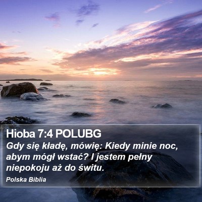 Hioba 7:4 POLUBG Bible Verse Image