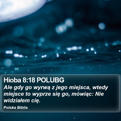 Hioba 8:18 POLUBG Bible Verse Image