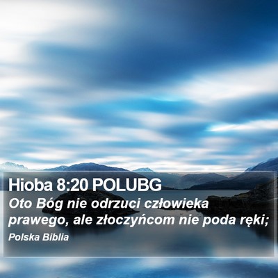 Hioba 8:20 POLUBG Bible Verse Image