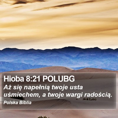 Hioba 8:21 POLUBG Bible Verse Image