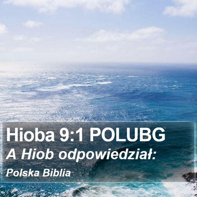 Hioba 9:1 POLUBG Bible Verse Image