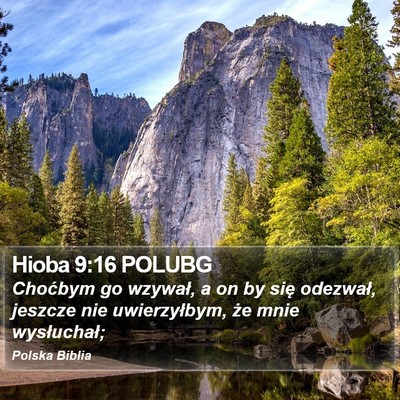 Hioba 9:16 POLUBG Bible Verse Image