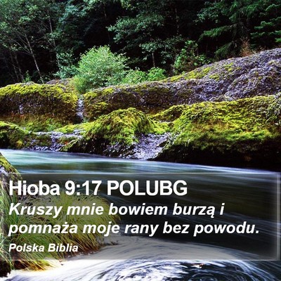 Hioba 9:17 POLUBG Bible Verse Image