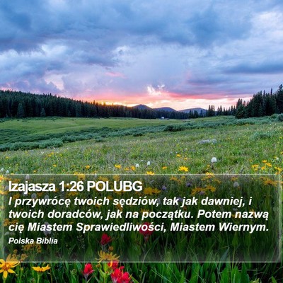 Izajasza 1:26 POLUBG Bible Verse Image