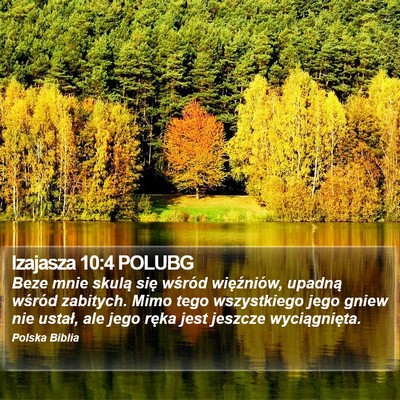Izajasza 10:4 POLUBG Bible Verse Image