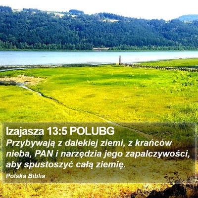 Izajasza 13:5 POLUBG Bible Verse Image
