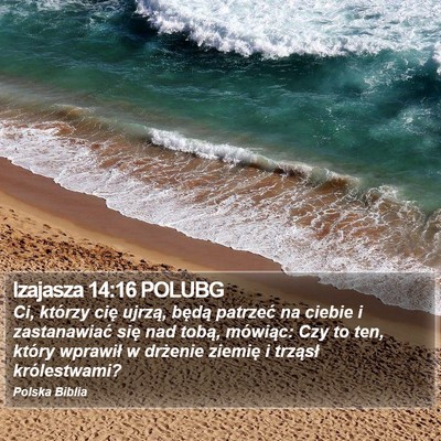 Izajasza 14:16 POLUBG Bible Verse Image