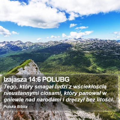 Izajasza 14:6 POLUBG Bible Verse Image