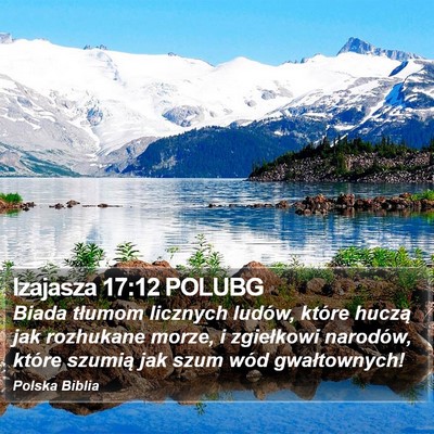 Izajasza 17:12 POLUBG Bible Verse Image