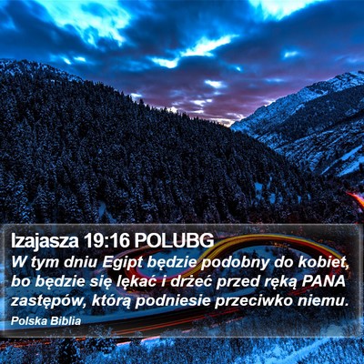 Izajasza 19:16 POLUBG Bible Verse Image