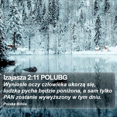 Izajasza 2:11 POLUBG Bible Verse Image