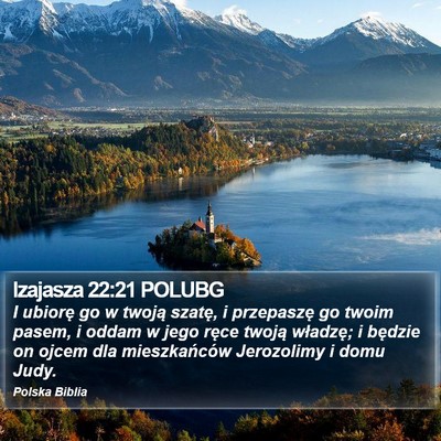Izajasza 22:21 POLUBG Bible Verse Image