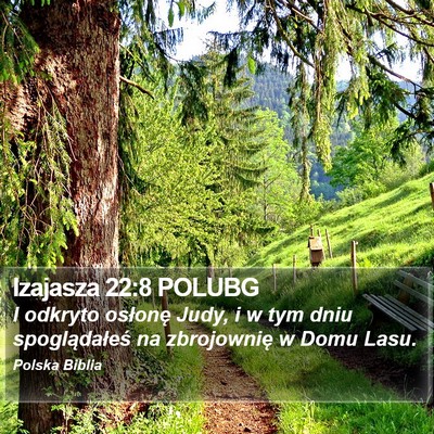 Izajasza 22:8 POLUBG Bible Verse Image