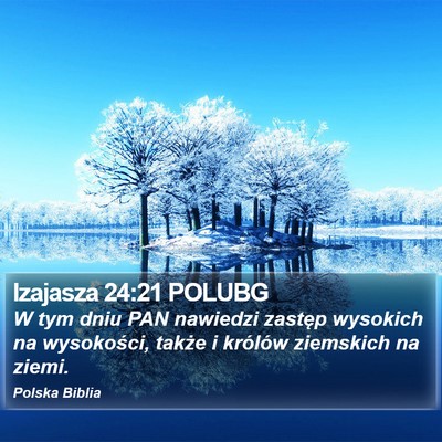 Izajasza 24:21 POLUBG Bible Verse Image