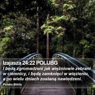 Izajasza 24:22 POLUBG Bible Verse Image