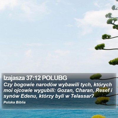Izajasza 37:12 POLUBG Bible Verse Image