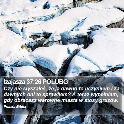 Izajasza 37:26 POLUBG Bible Verse Image