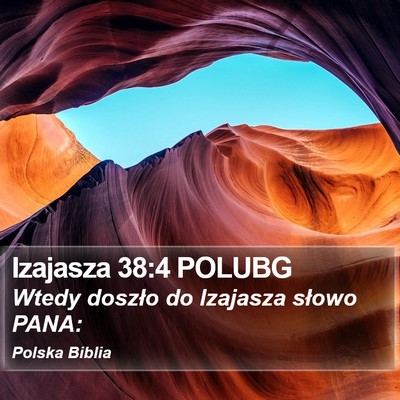 Izajasza 38:4 POLUBG Bible Verse Image