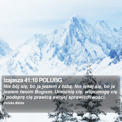 Izajasza 41:10 POLUBG Bible Verse Image
