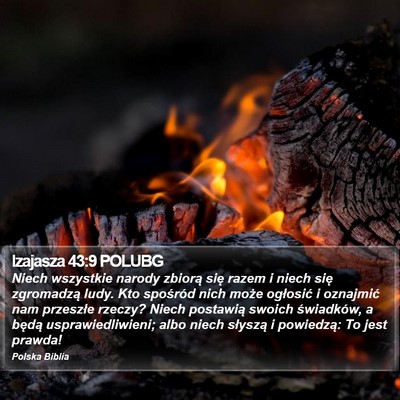 Izajasza 43:9 POLUBG Bible Verse Image