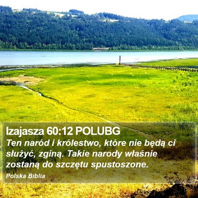 Izajasza 60:12 POLUBG Bible Verse Image