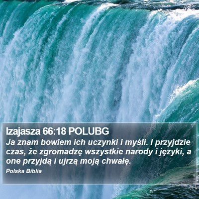 Izajasza 66:18 POLUBG Bible Verse Image