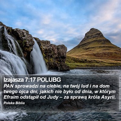 Izajasza 7:17 POLUBG Bible Verse Image
