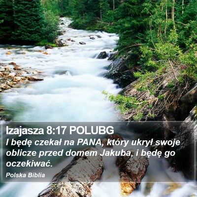 Izajasza 8:17 POLUBG Bible Verse Image