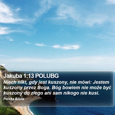 Jakuba 1:13 POLUBG Bible Verse Image